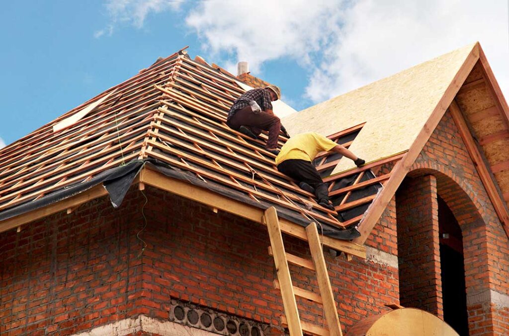 Roofing photo from Adobe Stock